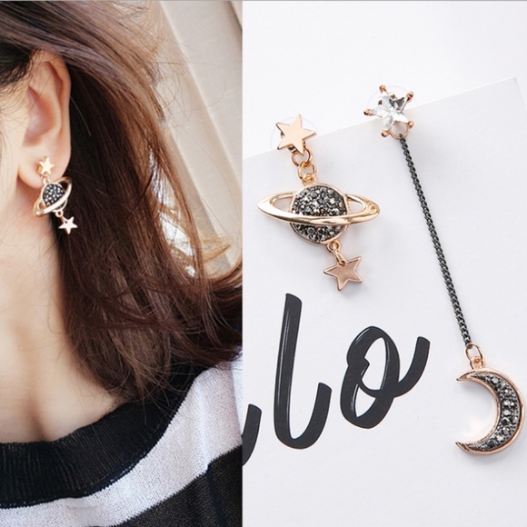 Unique Zone Jewelry - ❤️️NEW MOONLIGHT Planet Star Handmade Earrings 12